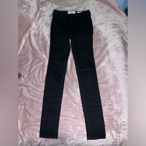 Hollister jeans, size 1 long, black